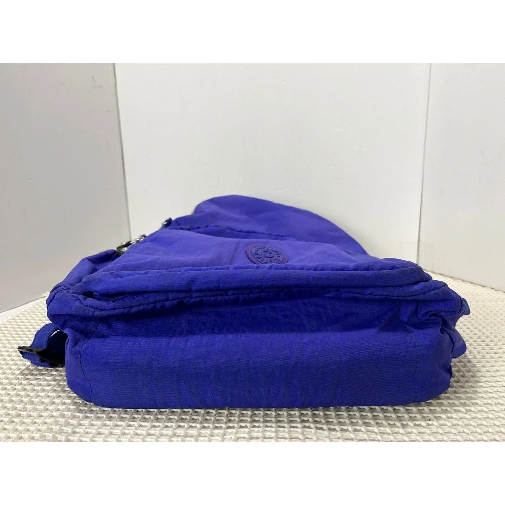 Kipling Seoul Purple Backpack Small Nylon Travel‎ Bag Lightweight